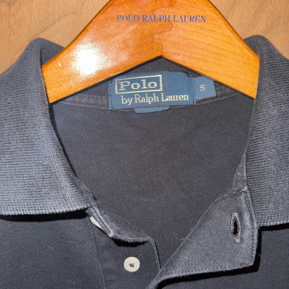 Polo Ralph Lauren Black Polo Preppy Shirt